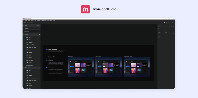 Invision Studio