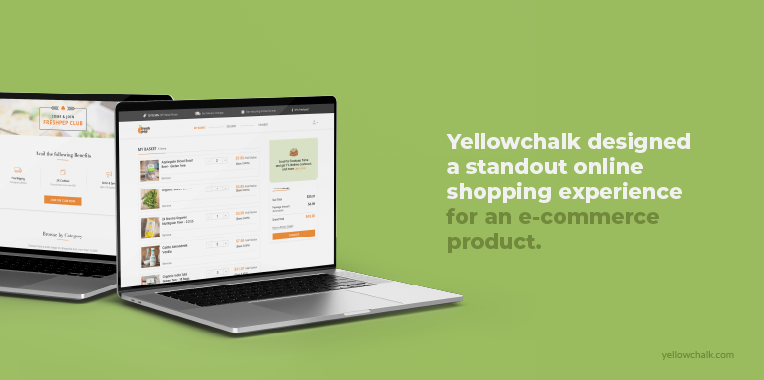 Online Store Website Design by Yellowchalk