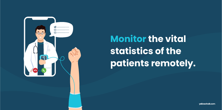 Remote Patient Vitals Monitoring - Yellowchalk